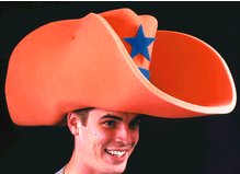 Never let anyone borrow your foam cowboy hat!!!